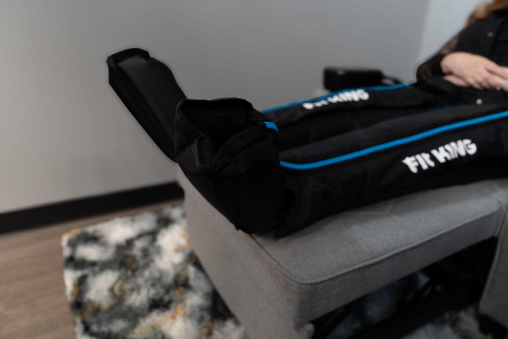 Compression therapy boots